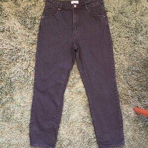 Rollas Dusters Jeans - Comfort Jet Black - women’s size 32 (Aussie size 14)